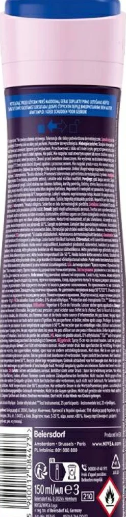 Deospray Antitranspirant mit schwarzem Perlenextrakt