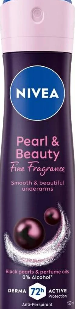 Deospray Antitranspirant mit schwarzem Perlenextrakt