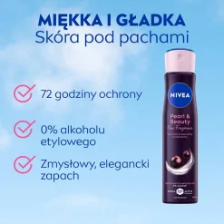 Deospray Antitranspirant mit schwarzem Perlenextrakt