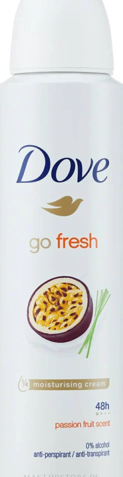 Deospray mit Passionsfrucht- und Zitronengrasduft
