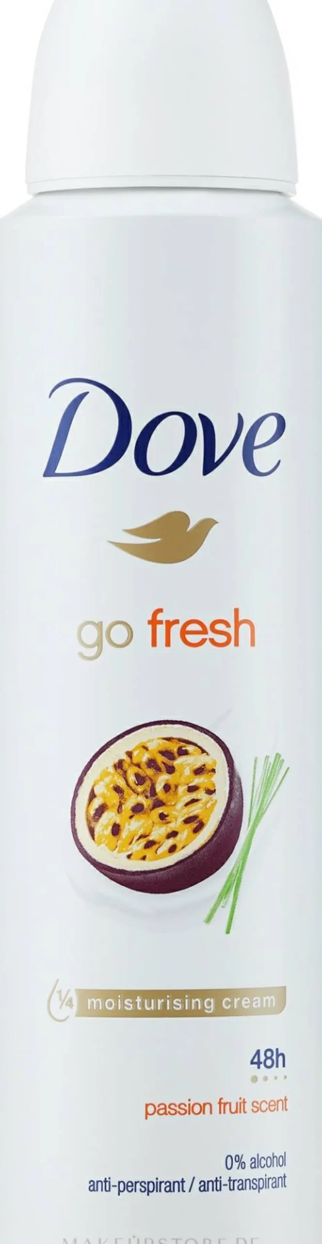 Deospray mit Passionsfrucht- und Zitronengrasduft