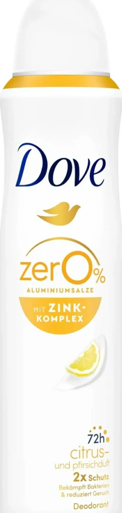 Deospray Zitrus und Pfirsich Aluminiumfrei