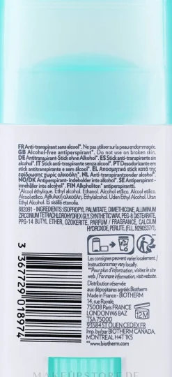 Deostick Antitranspirant mit Mineralkomplex