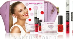 Dermacol 16H Lip Colour (lip/gloss/4.3ml + n/polish/11ml + pads/20pcs + bag)