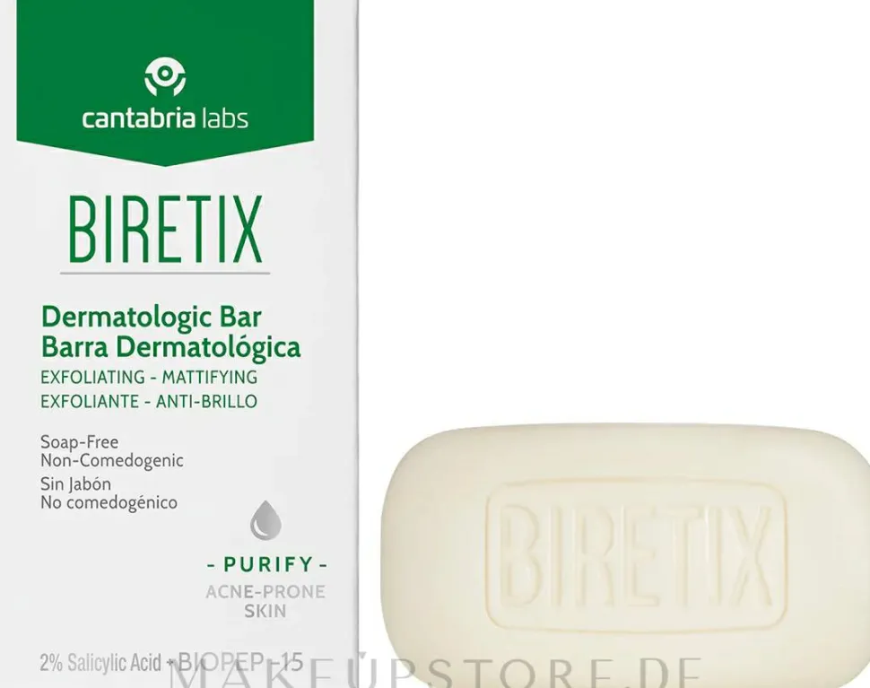 Dermatologische Seife für Gesicht und Körper