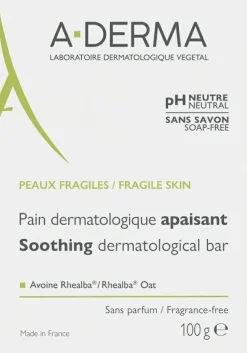 Dermatologische Seife mit Hafer für gereizte Haut