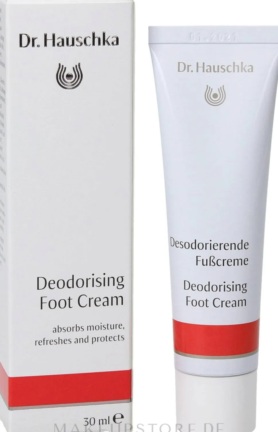 Desodorierende Fußcreme