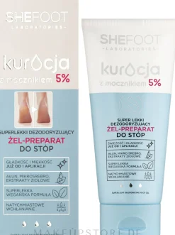 Desodorierendes Fußgel mit 5% Urea