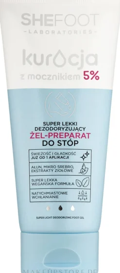 Desodorierendes Fußgel mit 5% Urea