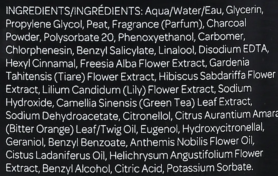 Detox-Körpermaske