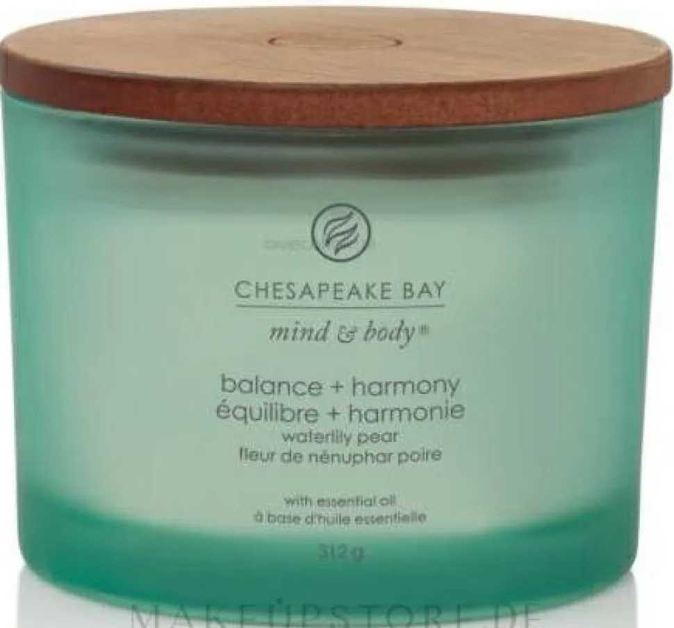 Duftkerze Balance & Harmony mit 3 Dochten