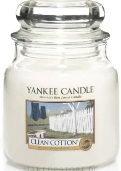 Duftkerze im Glas Clean Cotton