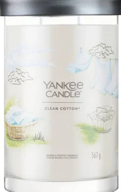 Duftkerze im Glas Clean Cotton mit 2 Dochten