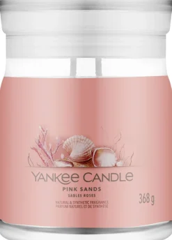 Duftkerze im Glas Pink Sands mit 2 Dochten