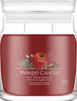 Duftkerze im Glas Red Apple Wreath Zwei Dochte