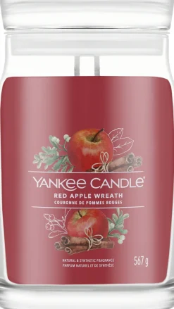 Duftkerze im Glas Red Apple Wreath Zwei Dochte