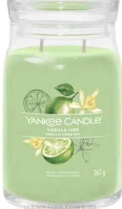 Duftkerze im Glas Vanilla Lime mit 2 Dochten