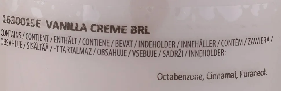 Duftkerze im Glas Vanilla Creme Brulee 2 Dochte
