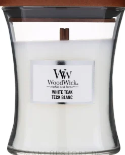 Duftkerze im Glas White Teak