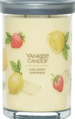 Duftkerze mit Ständer Eis-Beeren-Limonade mit 2 Dochten