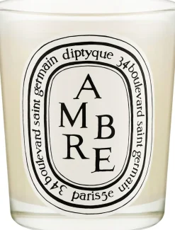 Duftkerze im Glas Amber