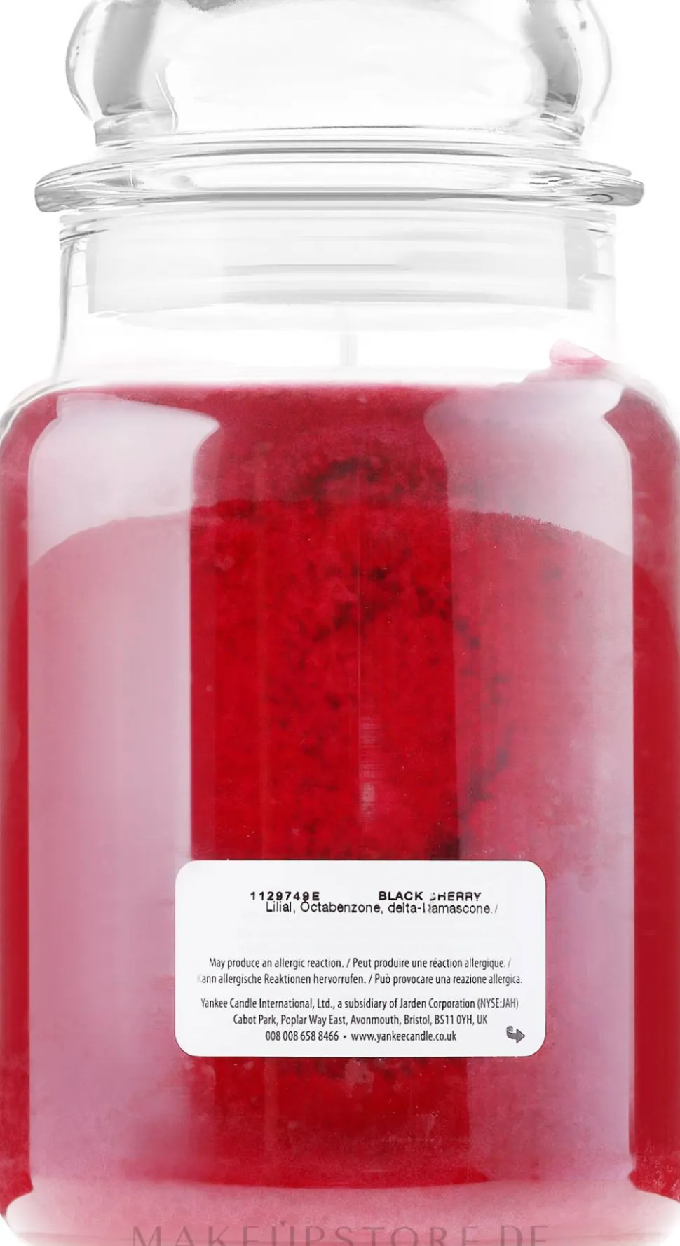 Duftkerze im Glas Black Cherry