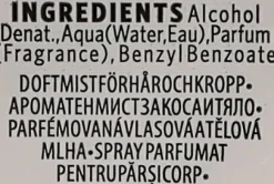 Duftspray für Haare und Körper