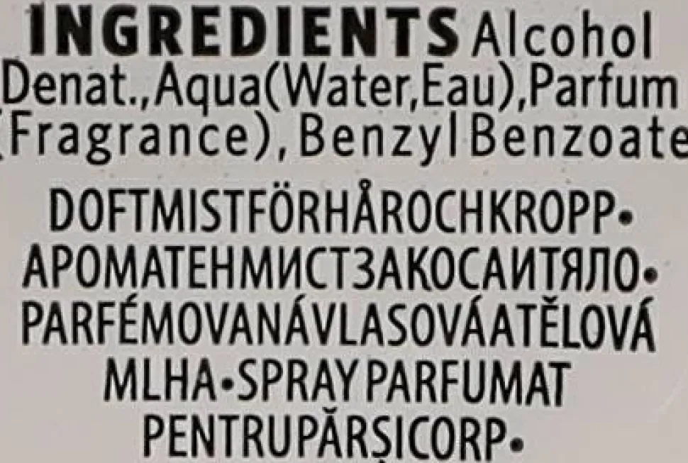 Duftspray für Haare und Körper