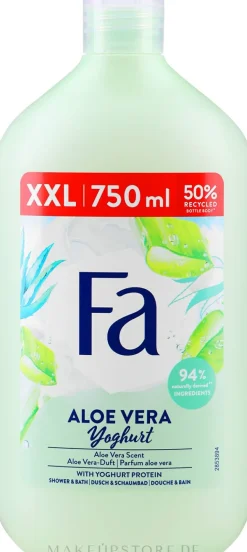 Duschcreme mit Joghurt-Proteinen und Aloe Vera-Duft