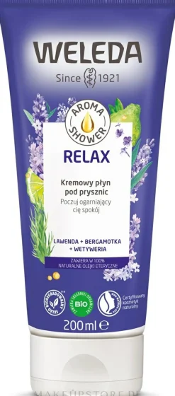 Duschgel-Creme mit Lavendel, Bergamotte und Vetiver