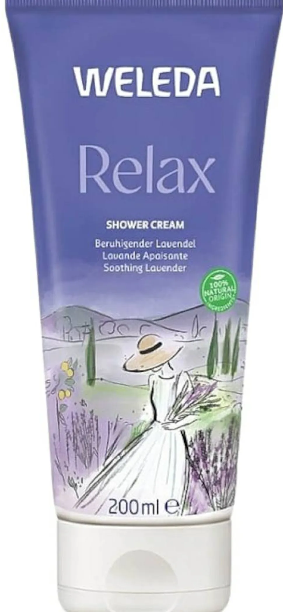 Duschgel-Creme mit Lavendel, Bergamotte und Vetiver