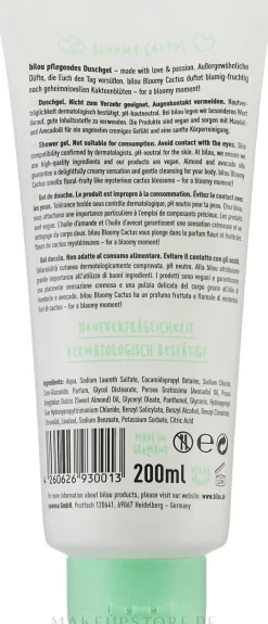 Duschgel mit Duft nach Kakteenblüten
