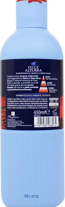 Duschgel mit Hibiskus und rosa Pfeffer