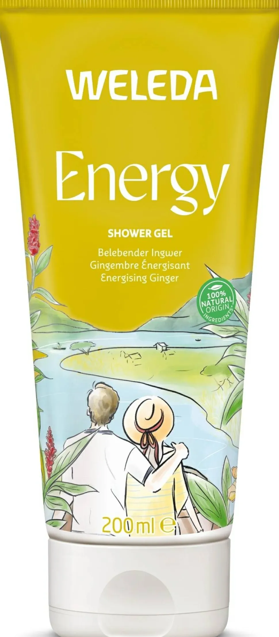 Duschgel mit Ingwer, Citronella und Zedernholz