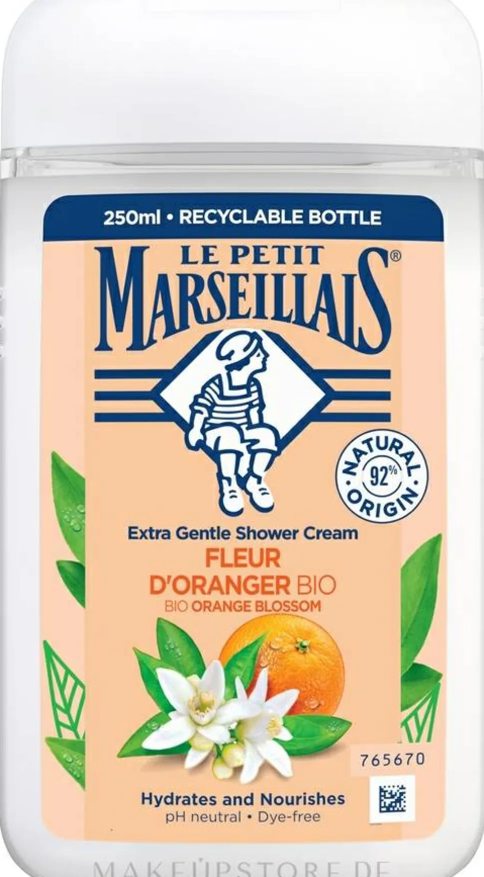 Duschgel mit Orangenblüten