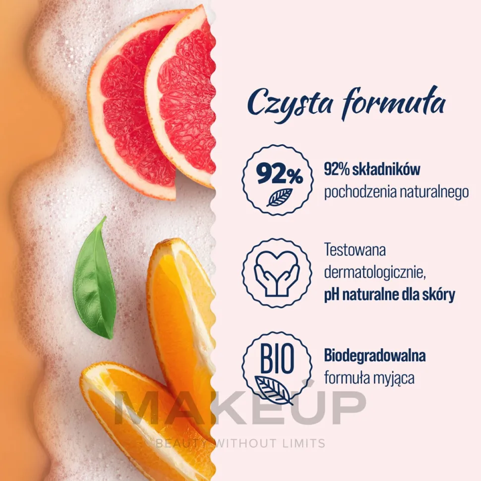 Duschgel mit Orange und Grapefruit