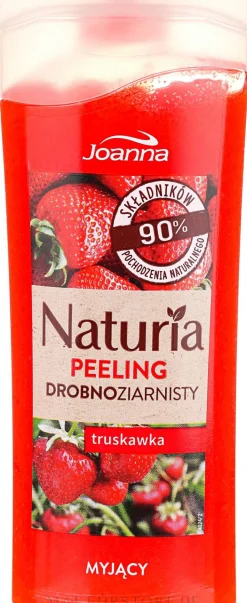 Duschpeeling mit Erdbeerduft