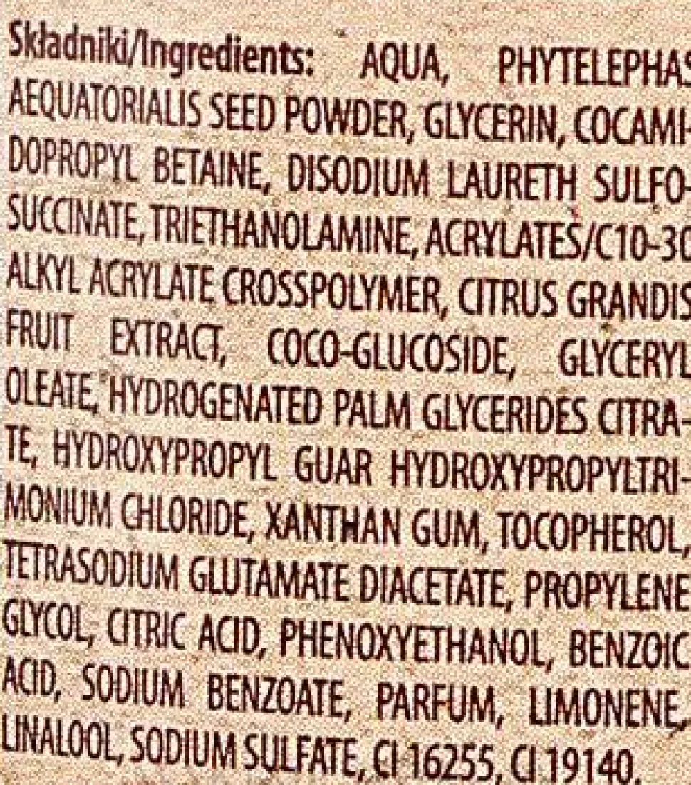 Duschpeeling mit Grapefruitduft