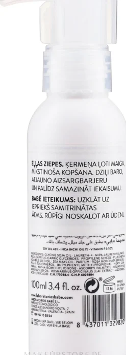 Duschseife mit Omega 3, 6 und 9 für die Reise