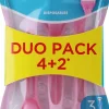 Einwegrasierer-Set 4+2 St.