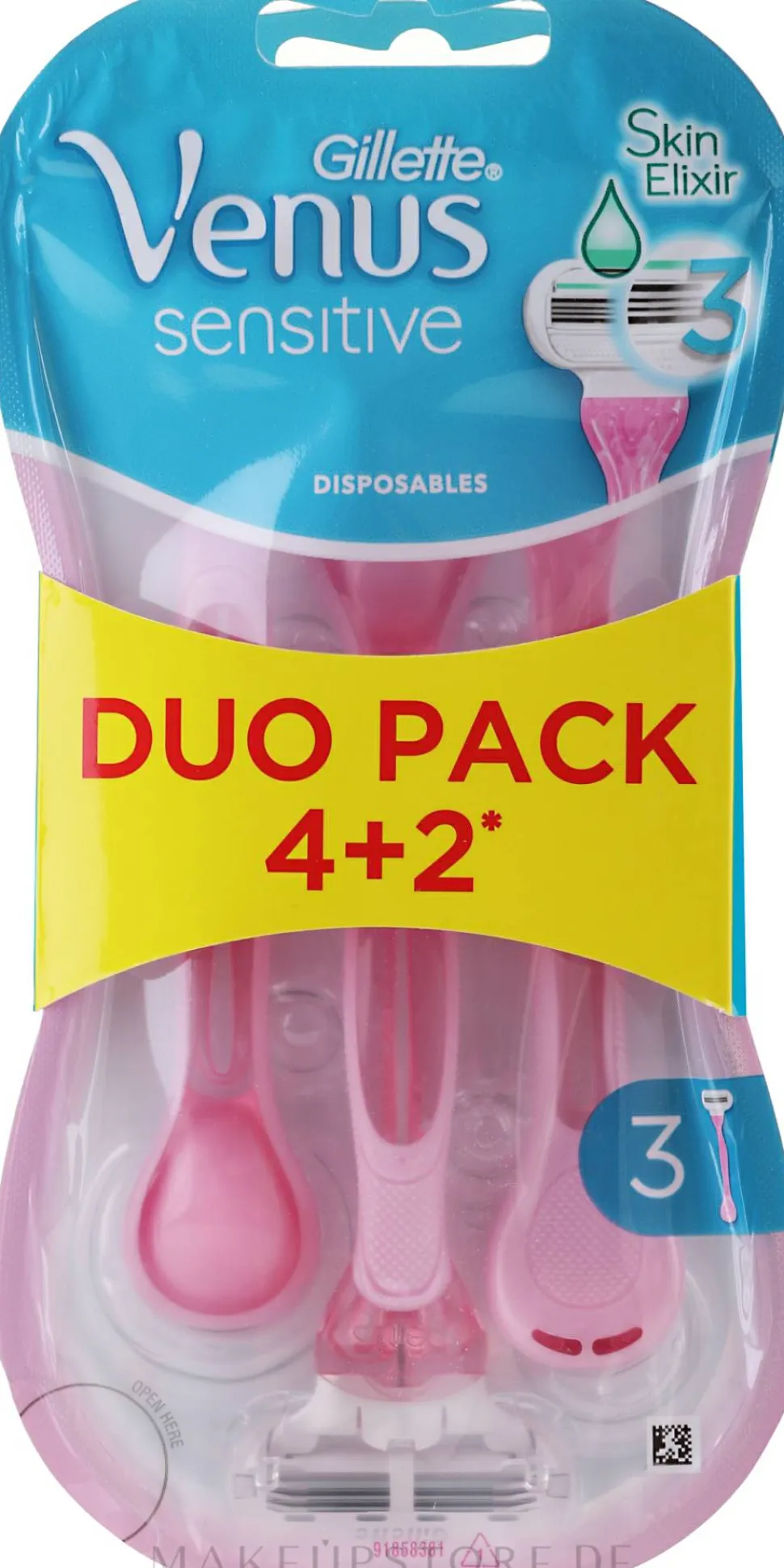 Einwegrasierer-Set 4+2 St.