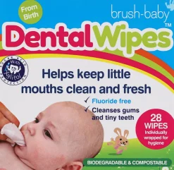 Einweg-Zahnreinigungstücher für Babys DentalWipes