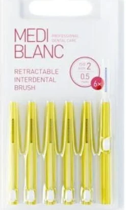 Einziehbare Interdentalbürsten, 0,5 mm