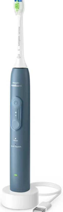 Elektrische Zahnbürste blau