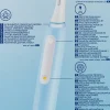 Elektrische Zahnbürste blau