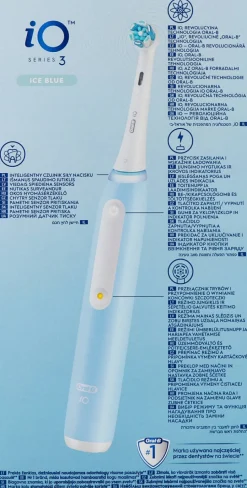 Elektrische Zahnbürste blau