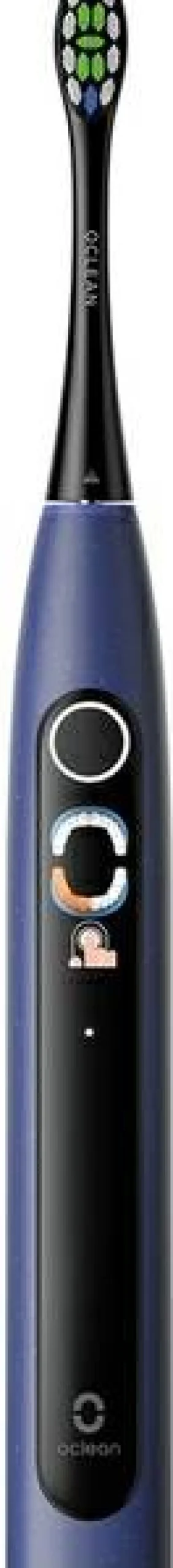 Elektrische Zahnbürste blau