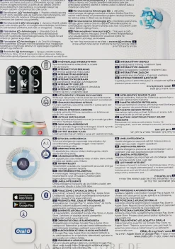 Elektrische Zahnbürste grau