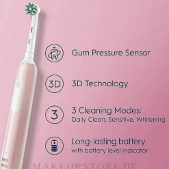 Elektrische Zahnbürste rosa