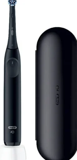 Elektrische Zahnbürste, ultra-schwarz + Etui